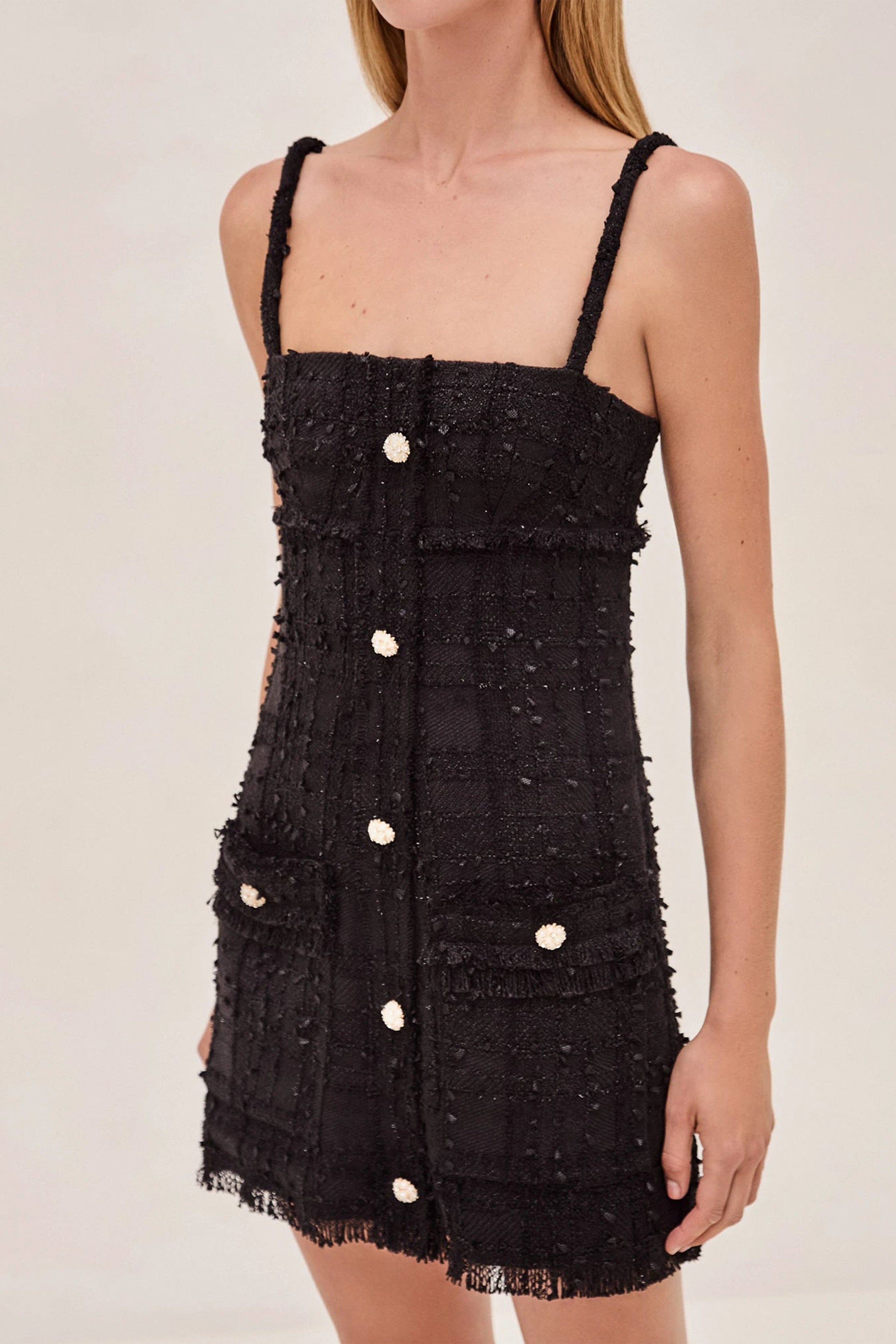 alexis black petra mini dress ALEXIS | Michel Dress