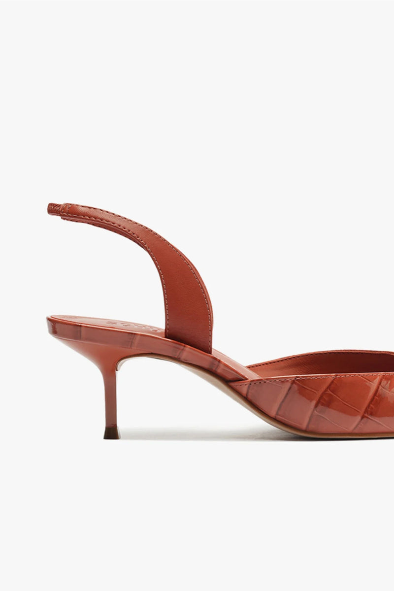 SCHUTZ | Paola Mid Sling Pump - Sunset