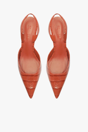 SCHUTZ | Paola Mid Sling Pump - Sunset