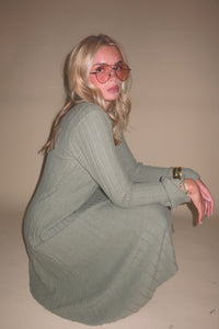 ONLINE ONLY | Jayne Knit Dress - Sage