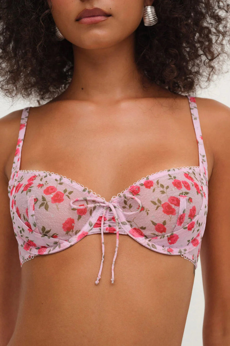 FOR LOVE & LEMONS | Lottie Underwire Bra - Pink