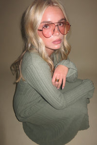 ONLINE ONLY | Jayne Knit Dress - Sage