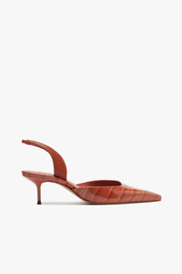 SCHUTZ | Paola Mid Sling Pump - Sunset