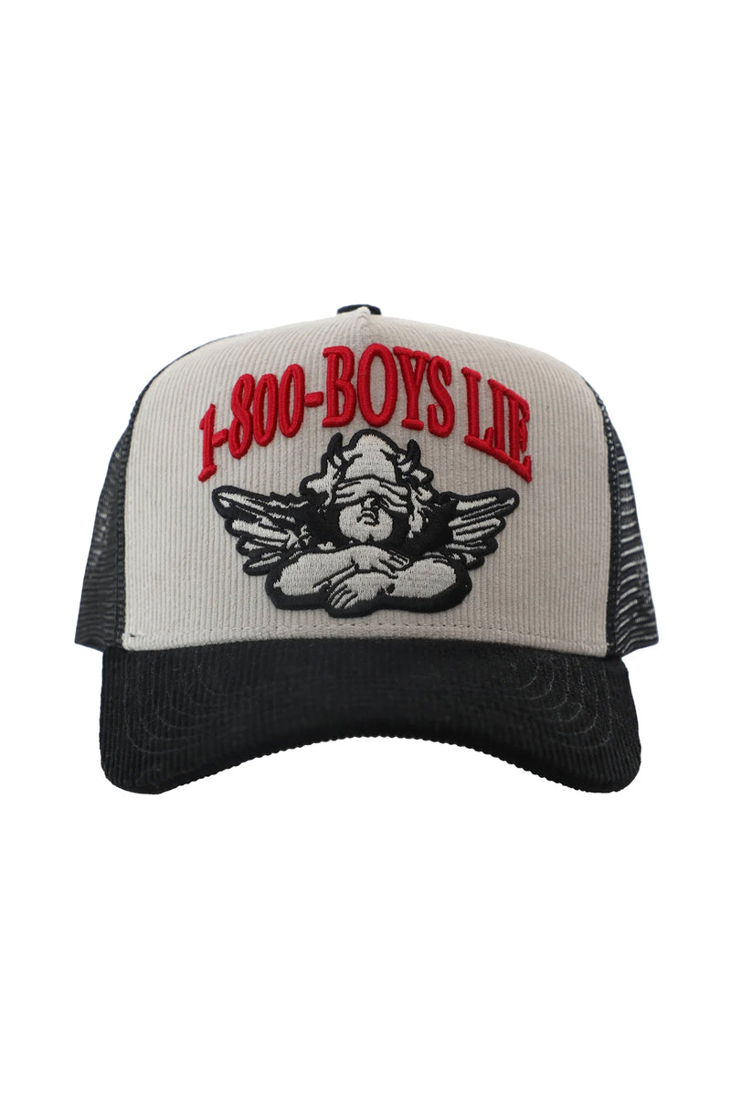 BOYS LIE | 1-800 Boys Lie Trucker - Black