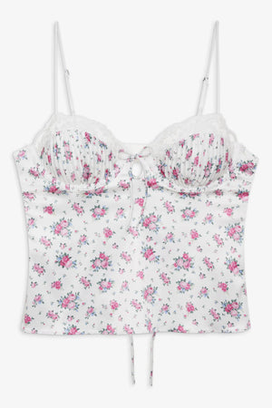FOR LOVE & LEMONS | That's Amore Cami Top - White