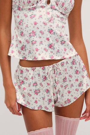 FOR LOVE & LEMONS | That's Amore Sleep Short - White