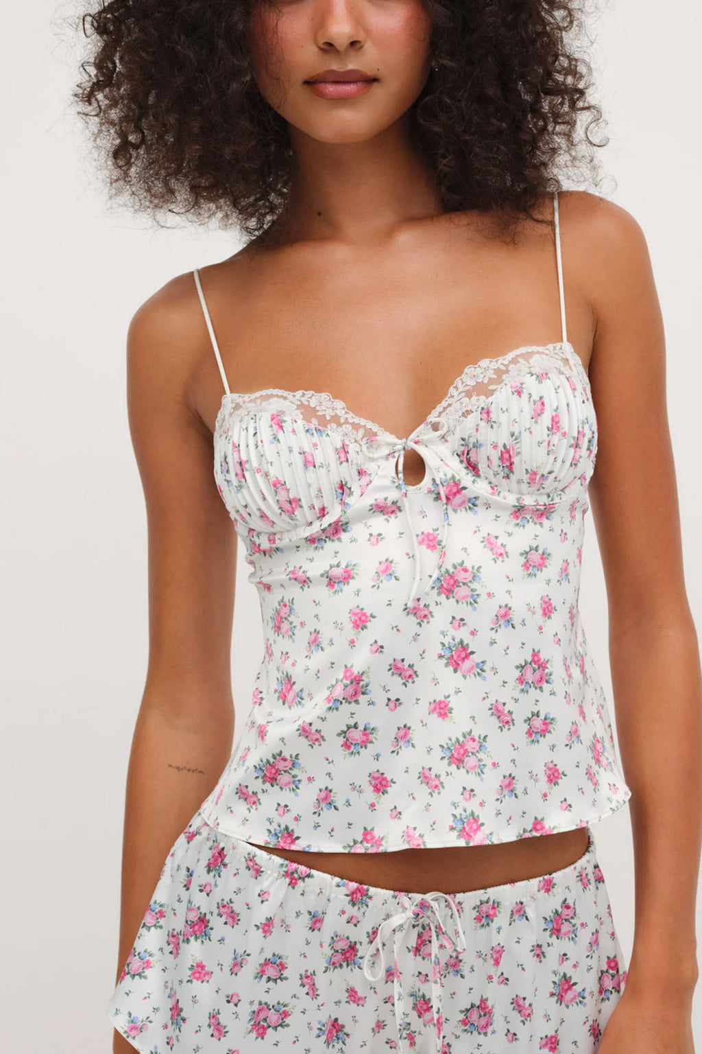 FOR LOVE & LEMONS | That's Amore Cami Top - White