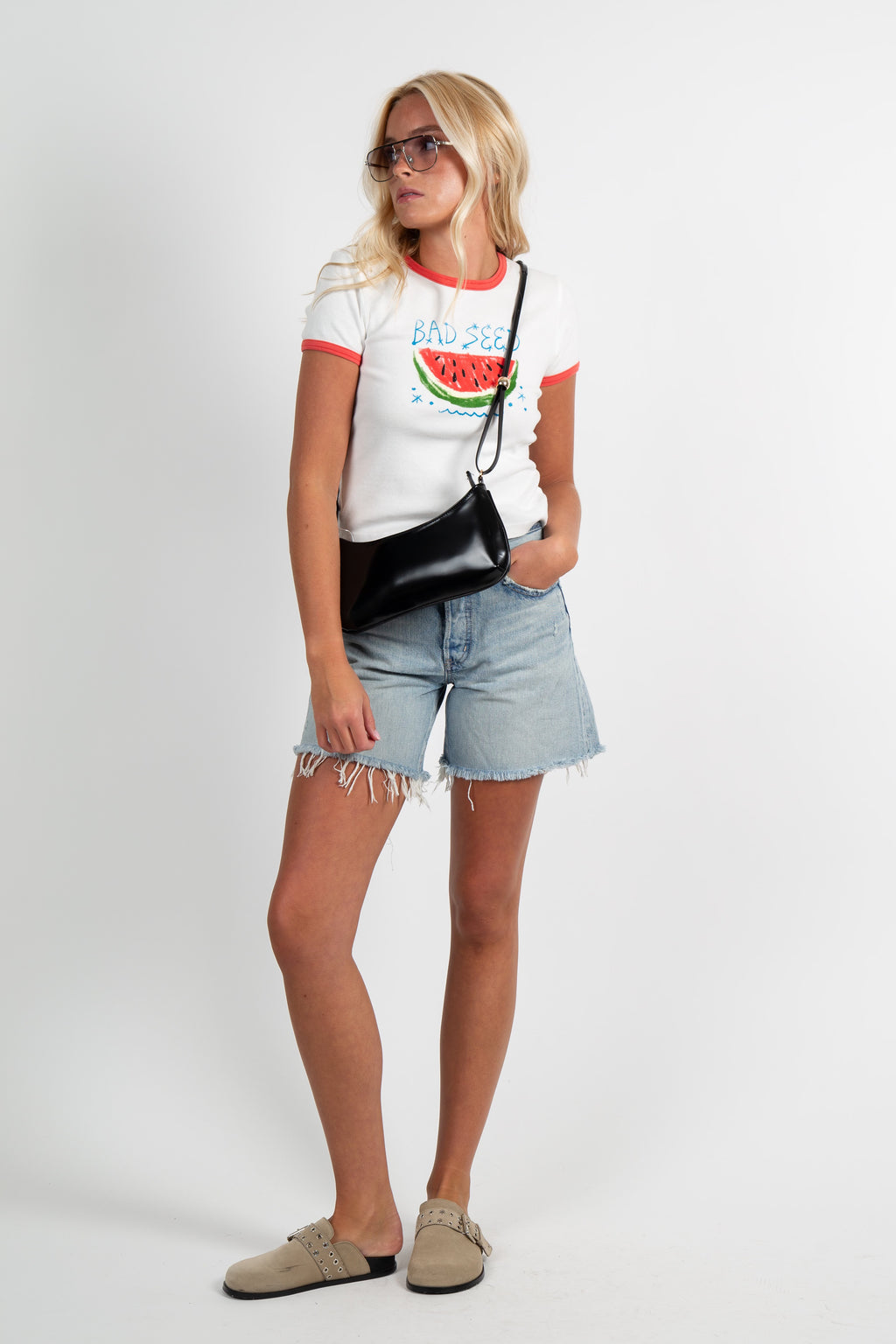 MOUSSY | Nolita Shorts - Light Blue
