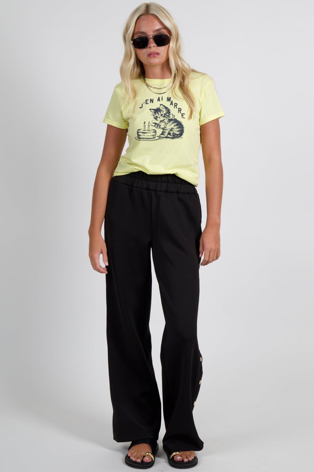 GENERATION LOVE | Zola Scuba Pants - Black
