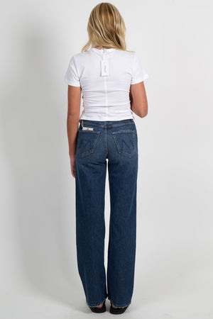 DEREK LAM | Sono Cotton Jersey Tie Front Tee - White