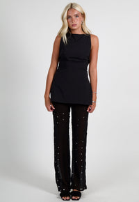 BEC + BRIDGE | Domenic Boatneck Top - Black
