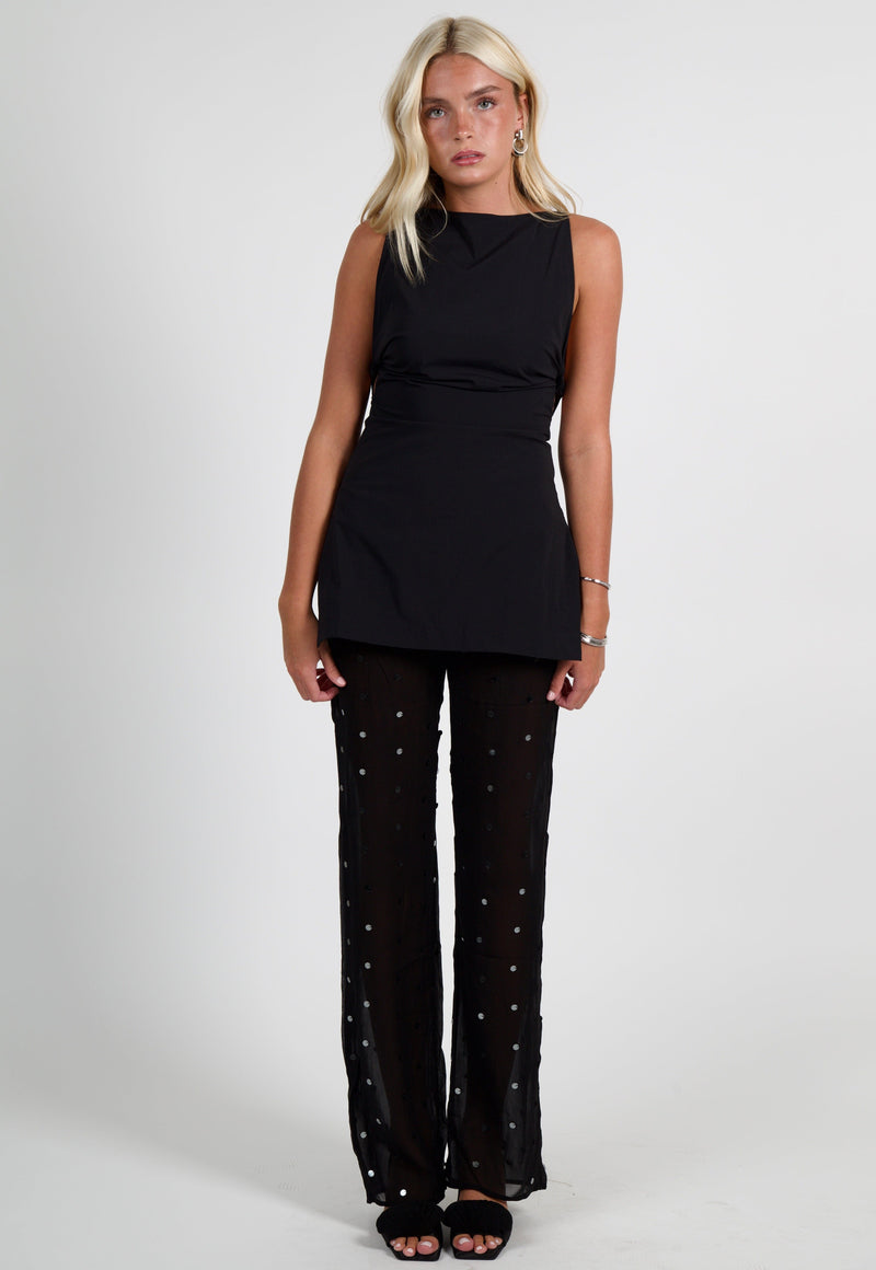 BEC + BRIDGE | Domenic Boatneck Top - Black