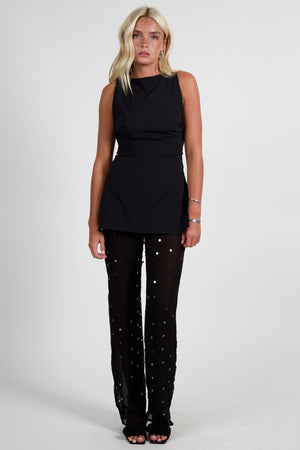 BEC + BRIDGE | Domenic Boatneck Top - Black