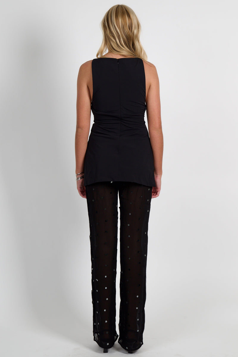 BEC + BRIDGE | Domenic Boatneck Top - Black