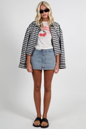 AMANDA UPRICHARD | Scorpio Skirt - Destiny Wash