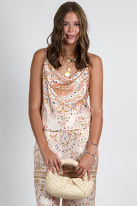 LUCY PARIS | Ellen Cowl Neck Top