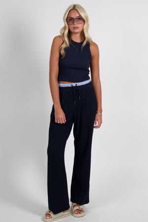 SUNDAYS | Annika Tank - Navy