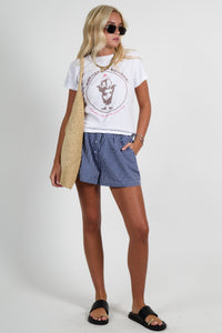 AUREUM | Striped Boxer Shorts - Navy