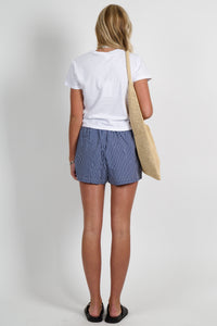 AUREUM | Striped Boxer Shorts - Navy