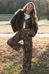 ENZA COSTA | Supima Cotton V-Neck Cardigan - Mushroom