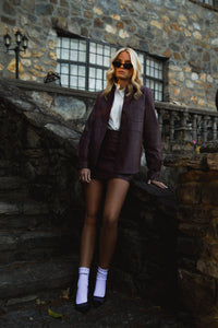 CAMI NYC | Wendell Genuine Leather Jacket - Syrah