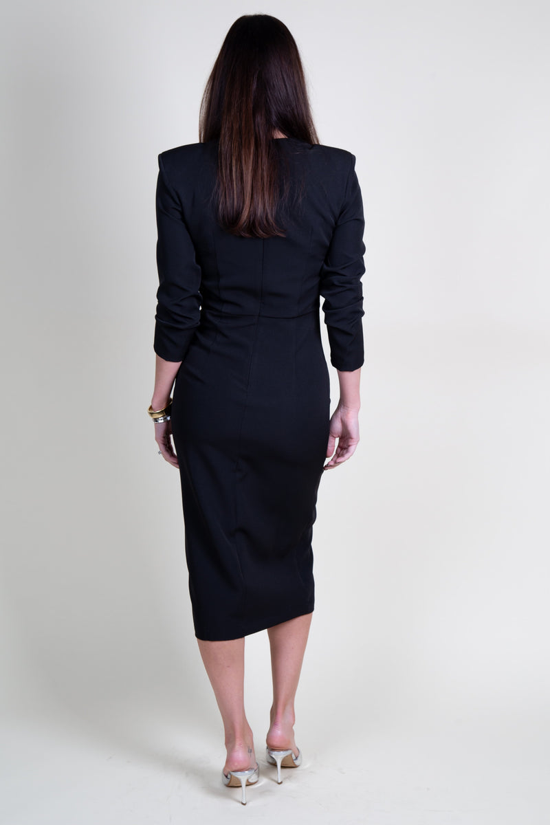 NONCHALANT | Cora Dress - Black