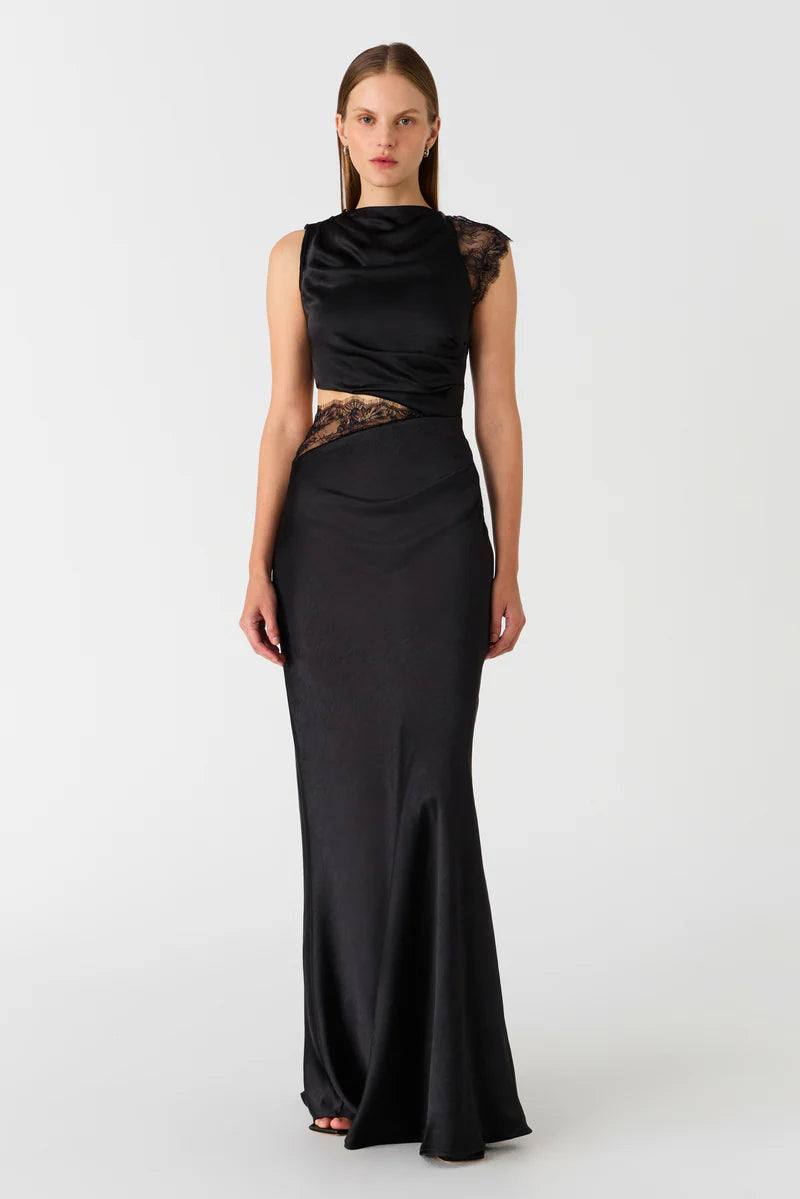 MISHA | Kimora Gown - Black