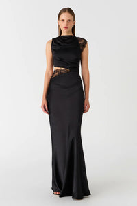 MISHA | Kimora Gown - Black