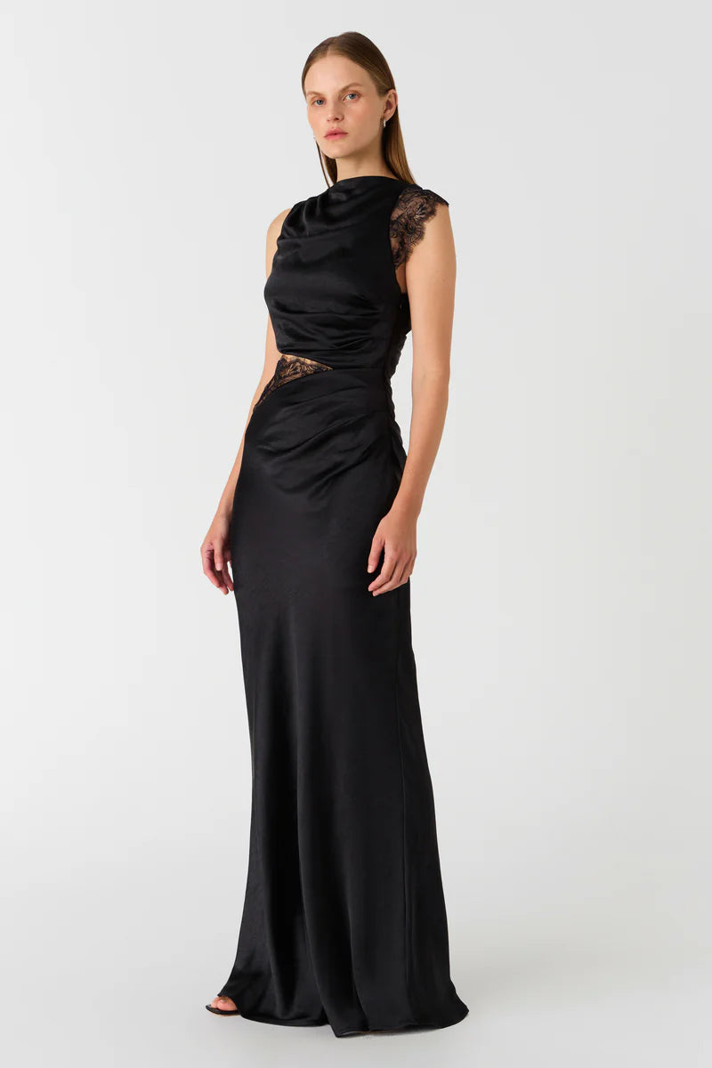 MISHA | Kimora Gown - Black