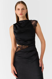 MISHA | Kimora Gown - Black
