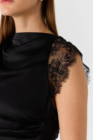 MISHA | Kimora Gown - Black