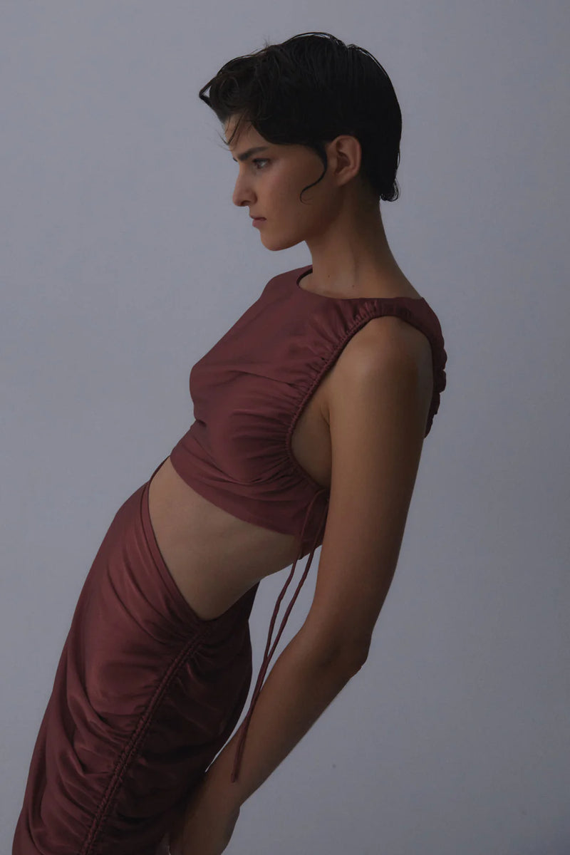 MISHA | Andarta Gown - Rosewood