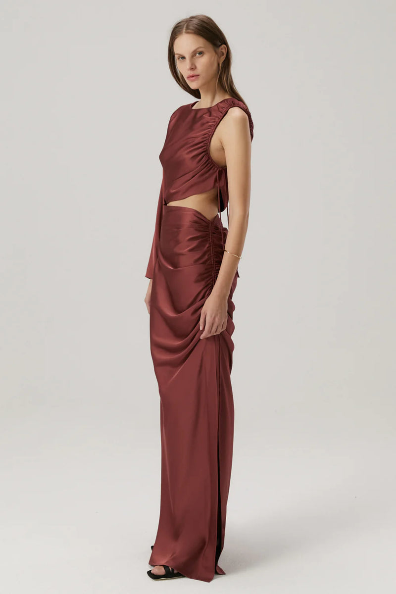 MISHA | Andarta Gown - Rosewood