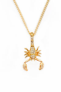 RACHEL NATHAN | Pave Scorpion Necklace