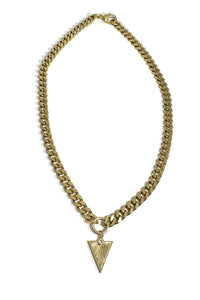 RACHEL NATHAN | Triad Curb Necklace