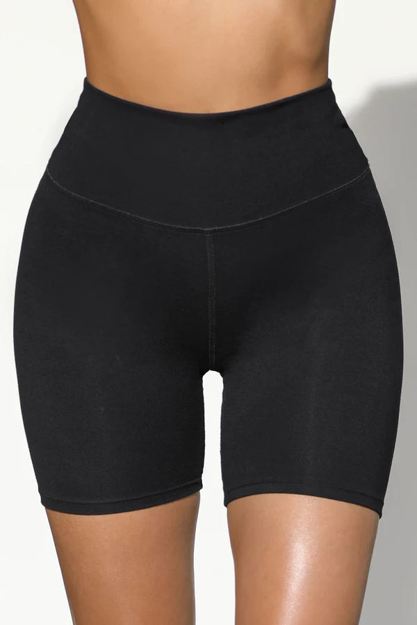 JOAH BROWN | The Biker short - Sueded Onyx