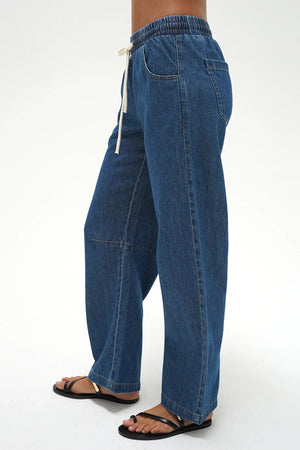LNA | Lennon Pant - Soft Denim