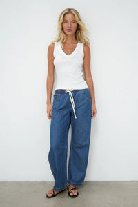 LNA | Lennon Pant - Soft Denim