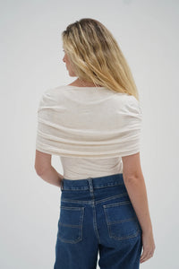 LNA | Rylie Shawl Top - Halo
