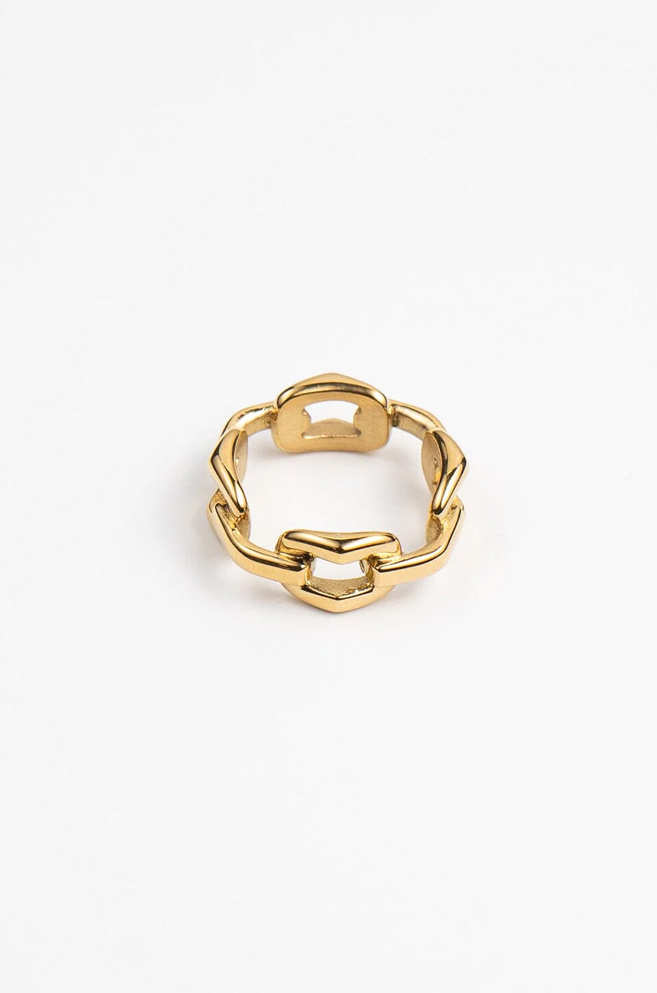 BRENDA G | Big Chain Ring - Gold