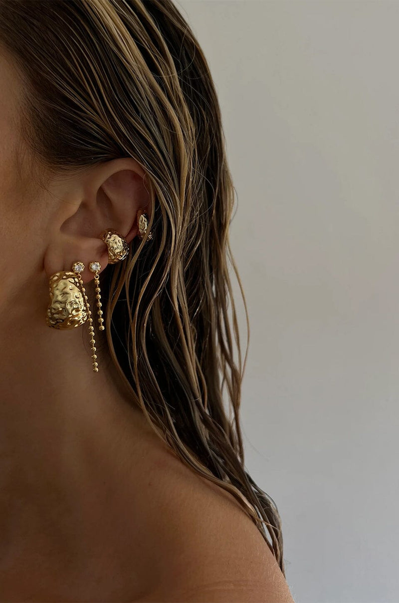 LUV AJ | Ball Chain Drop Earring Set