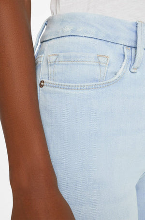 FRAME | Le Crop Mini Boot Raw Stagger - Clarity