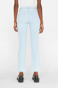 FRAME | Le Crop Mini Boot Raw Stagger - Clarity