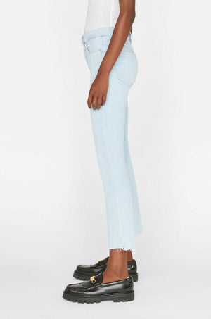 FRAME | Le Crop Mini Boot Raw Stagger - Clarity