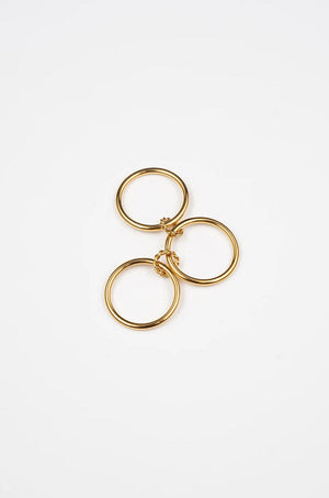 BRENDA G | Triple Loop Ring - Gold