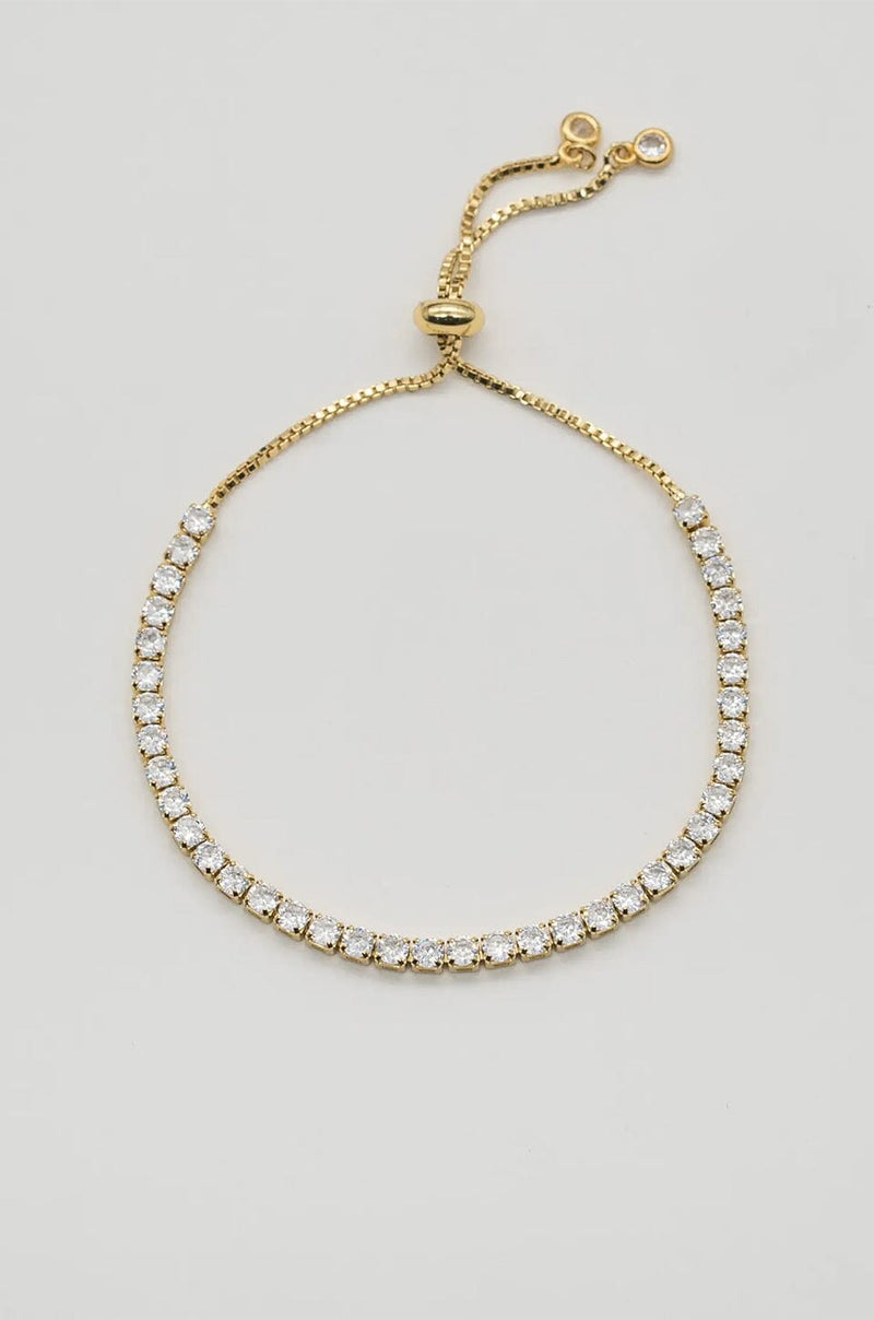 BRENDA G | Tennis Bracelet - Gold