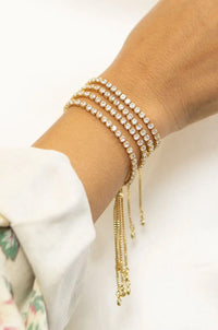 BRENDA G | Tennis Bracelet - Gold