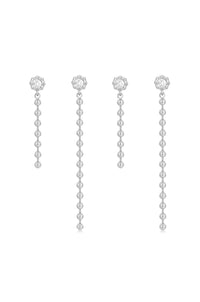 LUV AJ | Ball Chain Drop Earring Set