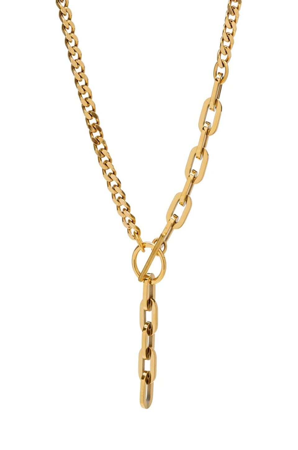 BRACHA | York Lariat Necklace - Gold