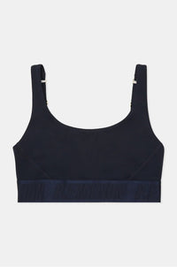P.E NATION | Backcheck Sports Bra - Navy